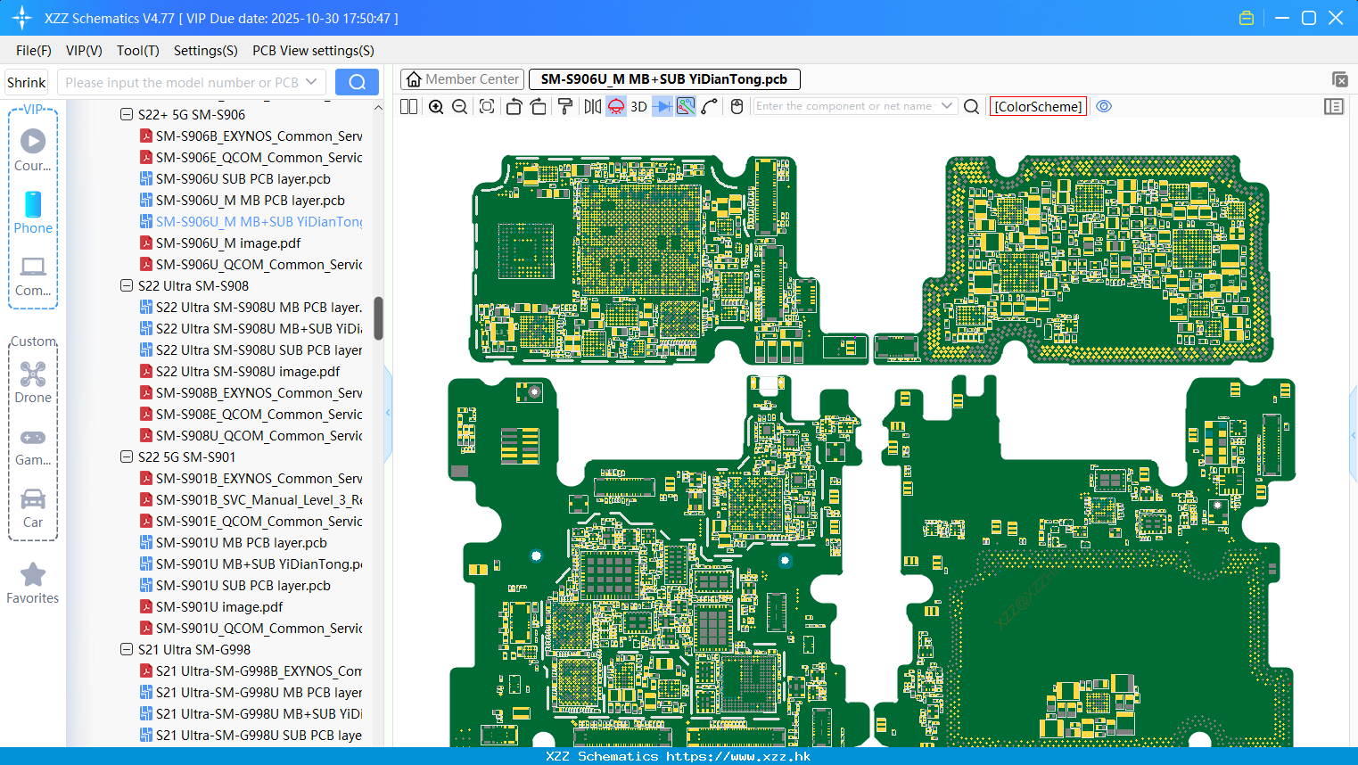 Samsung SM-S906U_M MB+SUB bitmap